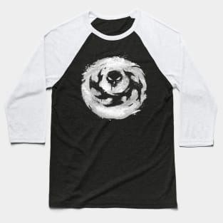 Death Blossom Moon Baseball T-Shirt